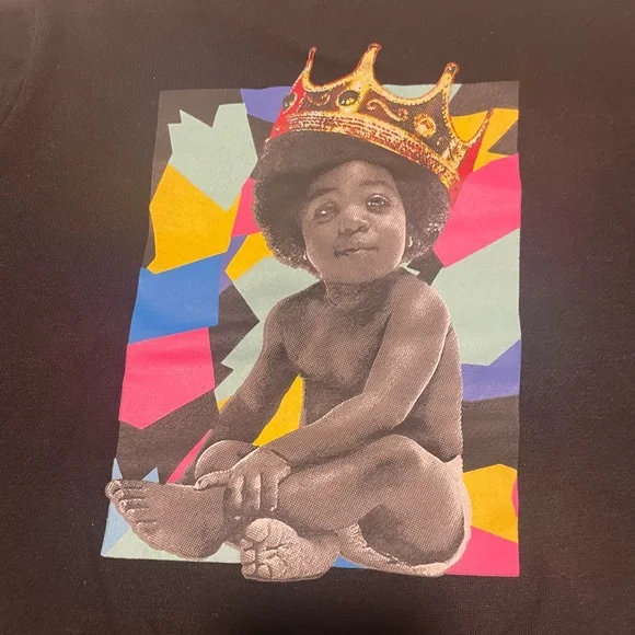 Notorious B.I.G. Kids Sweatshirt Black Size 5T NWOT - Picture 2 of 4